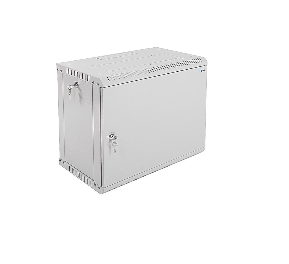 Изображения товара ШРН-Э-9.350.1 - Шкаф телекоммуникационный настенный разборный 9U (600 × 350) дверь металл ЦМО