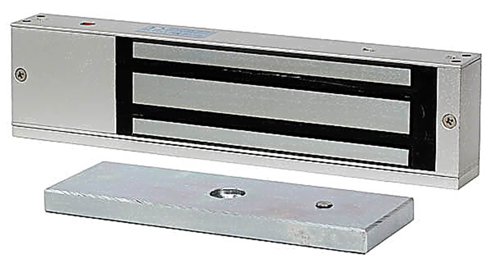 Изображения товара ST-EL350ML - Электромагнитный замок Smartec, мониторинг, СИД, внутреннее исполнение, 12 VDC / 500мА или 24VDC / 250мА, усилие 350 кг.