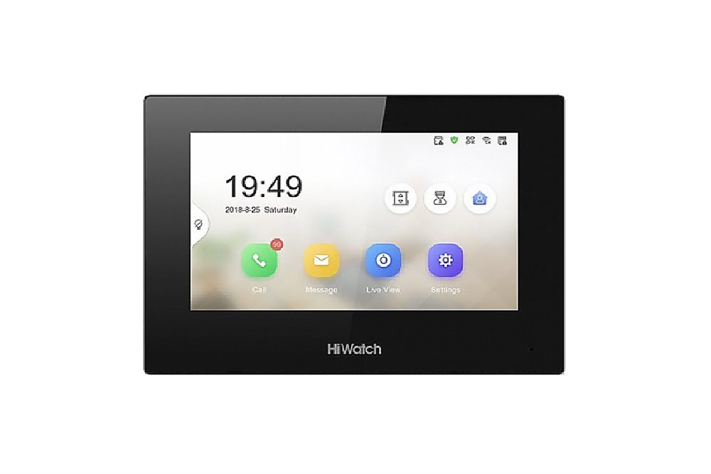 Изображения товара VDP-H2211B - Сенсорный IP видеодомофон HiWatch