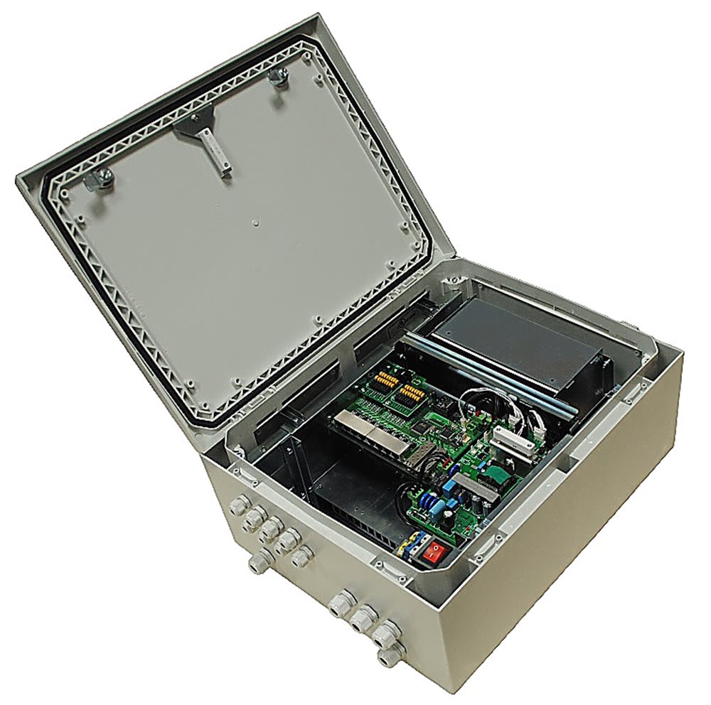 Изображения товара PSW-2G8F+UPS-Box - Уличный гигабитный управляемый коммутатор TFortis для подключения 8 камер, PoE 160 Вт (ККС-2 не входит в комплектацию)