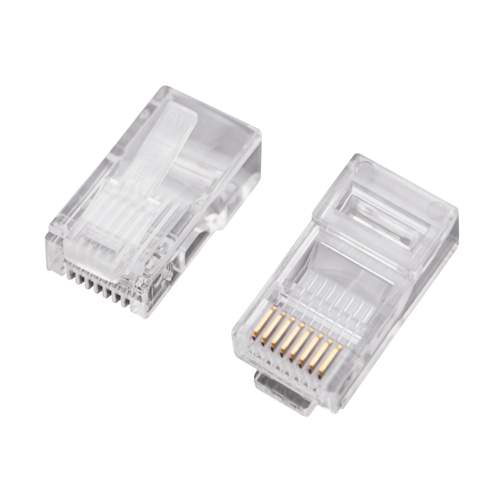 Изображения товара 05-1021 - Джек RJ-45 8P8C CAT 5e REXANT, упаковка 100 шт