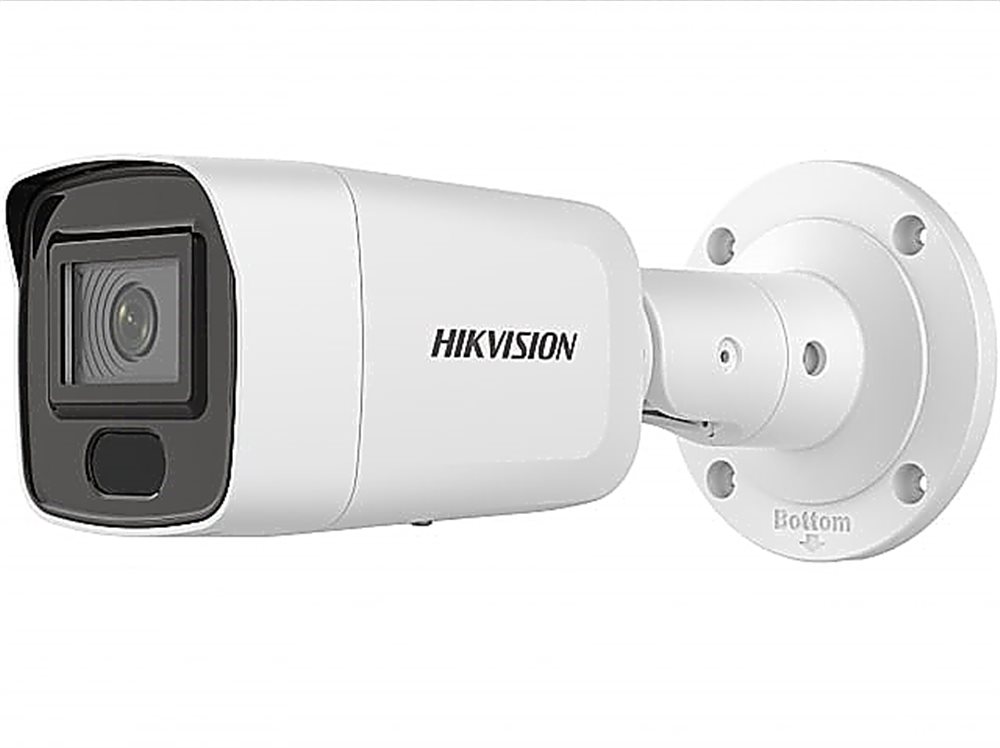 Изображения товара IP-видеокамера Hikvision DS-2CD3066G2-IS(2.8mm)(H) - 6Мп уличная цилиндрическая IP-камера с EXIR-подсветкой до 40м¶1/2.4" Progressive Scan CMOS; объектив 2.8мм; угол обзора 105°; механический ИК-фильтр; 0.003лк@F1.6; сжатие H.265/H.264/MJPEG/H.265+/H.264+
