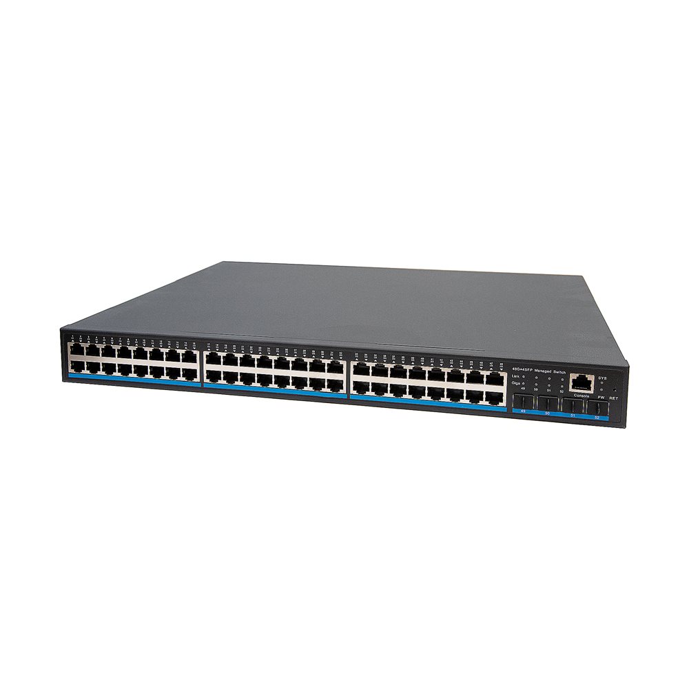 Изображения товара NS-SW-48G4G-PL - Управляемый L2 Коммутатор PoE NST Gigabit Ethernet