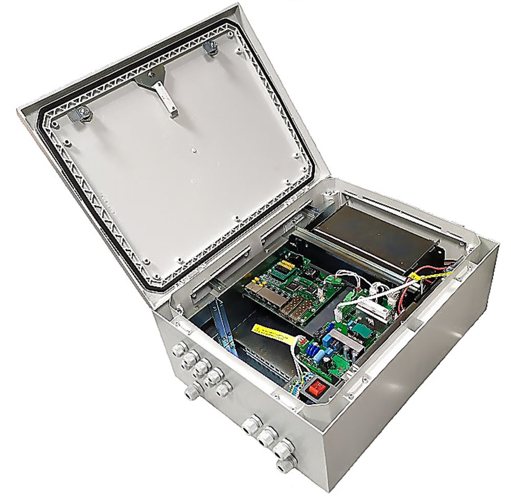 Изображения товара PSW-2G6F+UPS-Box - Уличный гигабитный управляемый коммутатор TFortis для подключения 6 камер, PoE 160 Вт (ККС-2 не входит в комплектацию)