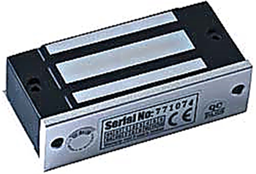 Изображения товара ST-EL050S - Электромагнитный замок Smartec, внутреннее исполнение, 12 VDC / 100мА, усилие 50 кг, размеры: 80х33х20 мм