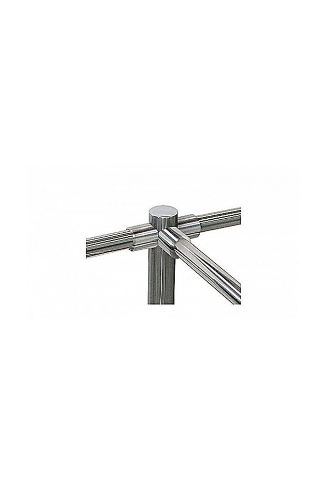 Изображения товара PERCo-BH02 2-03 - Трехсторонняя стойка с 6-ю отверстиями для крепления патрубков (углы между парами отверстий 90 и 180град.)