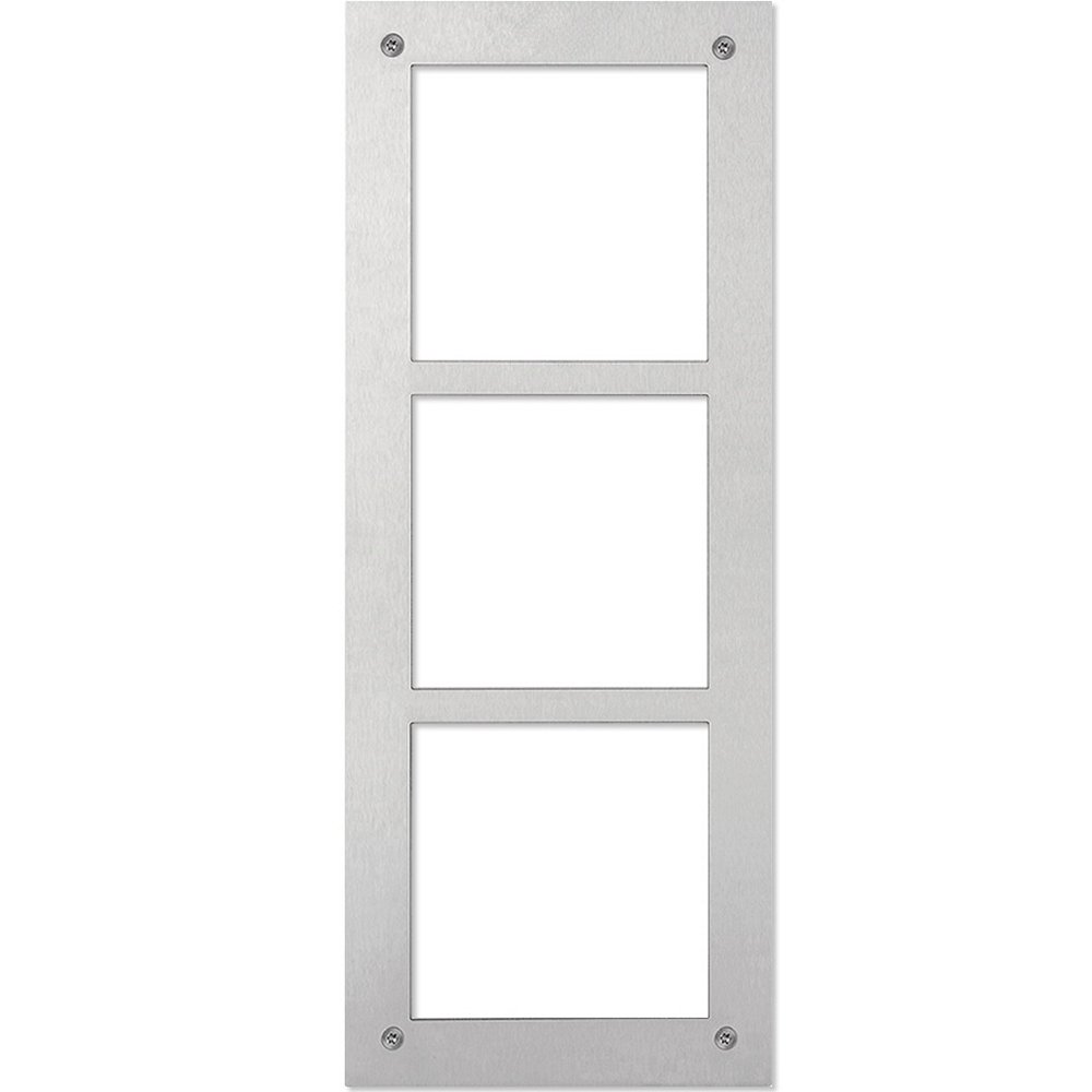 Изображения товара TI-MP 3M - Рамка из нержавеющей стали на 3 модуля TI-2308M/ (M/3/K/R)