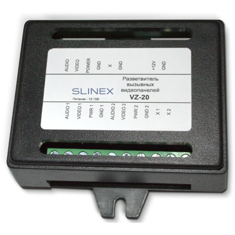 Изображения товара VZ-20 - Коммутатор ля расширения количества видеопанелей в индивидуальных домофонных системах.