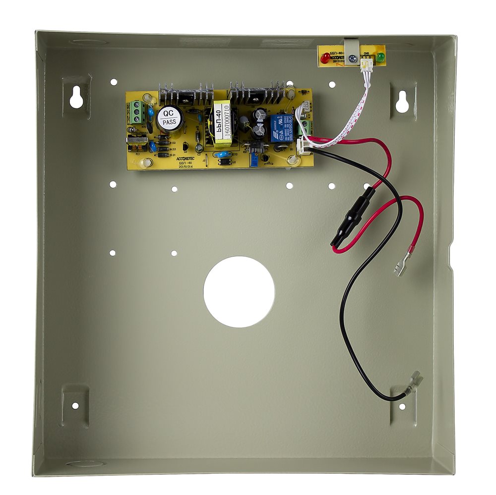 Изображения товара ББП-40 исп.2 - Блок бесперебойного питания в металлическом корпусе под АКБ 17/18 Ач Uвх