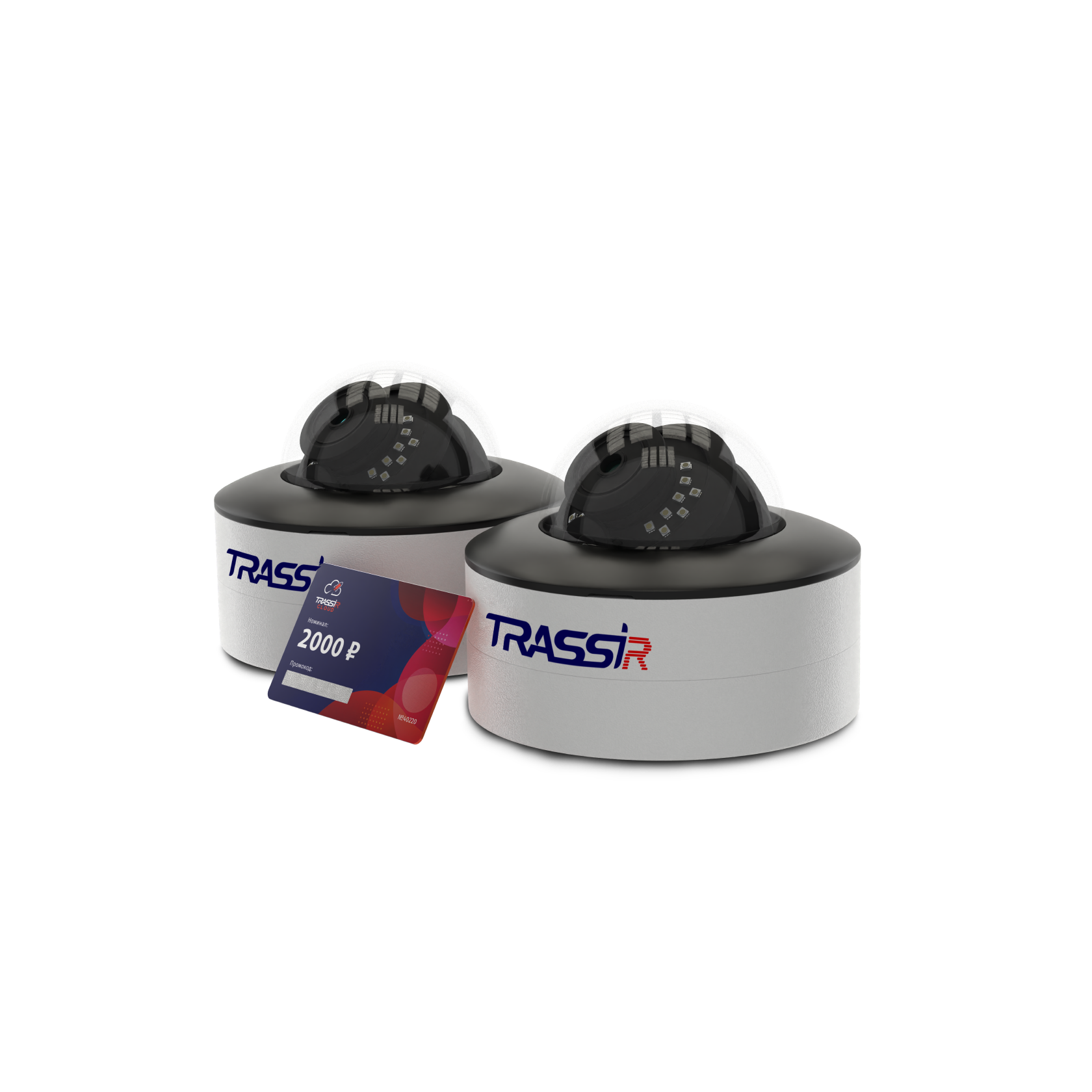 Изображения товара Комплект облачного видеонаблюдения: Улица (2 камеры TR-W2D5 + Облако 2000)