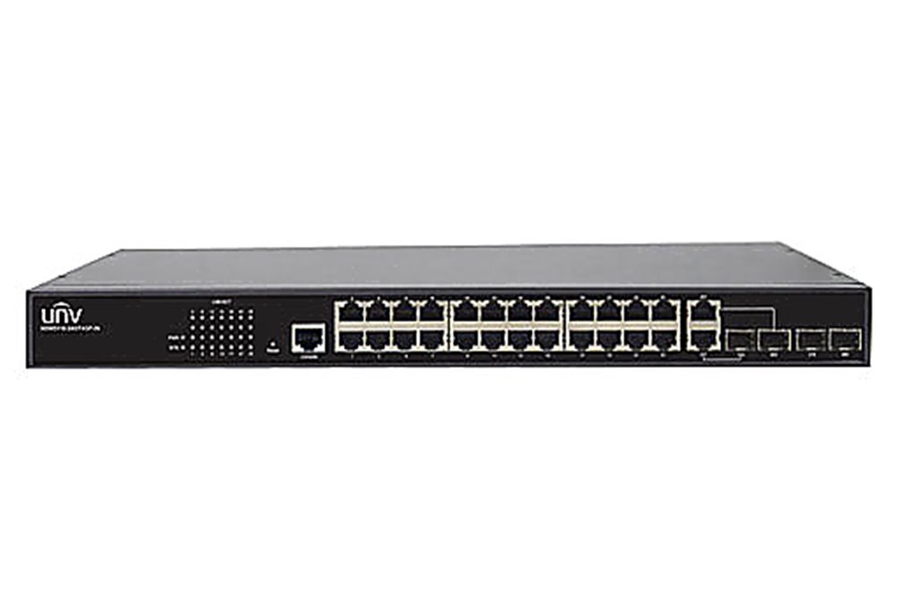 Изображения товара NSW5110-24GT4GP-IN - Управляемый Ethernet-коммутатор, 24 порта 1000 Мбит/с (RJ45) + 2 порта 1000 Мбит/с Fibre (SFP) + комбинированные порты 2G.