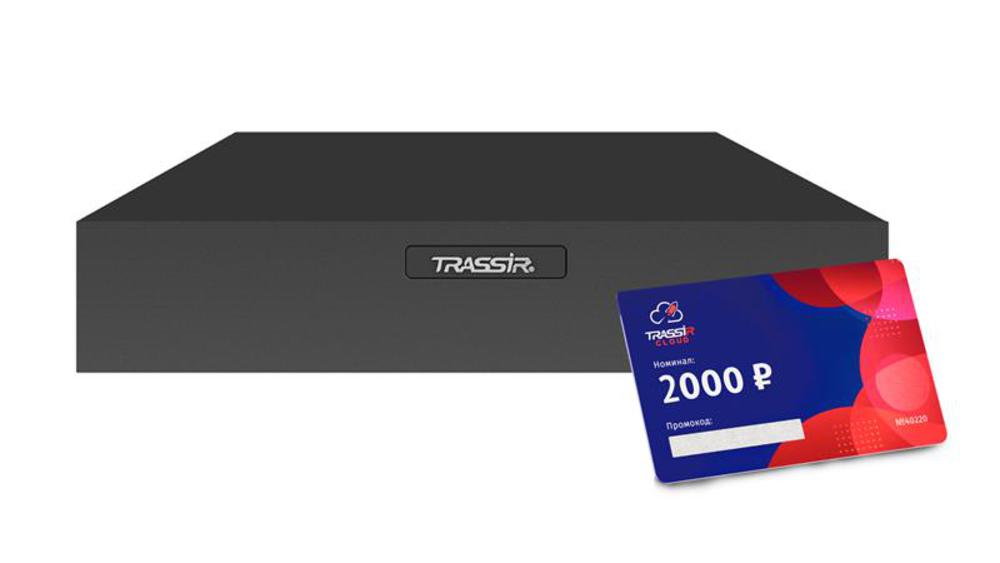 Изображения товара Комплект: Видеорегистратор TR-Lite 1106 + TRASSIR Cloud 2000