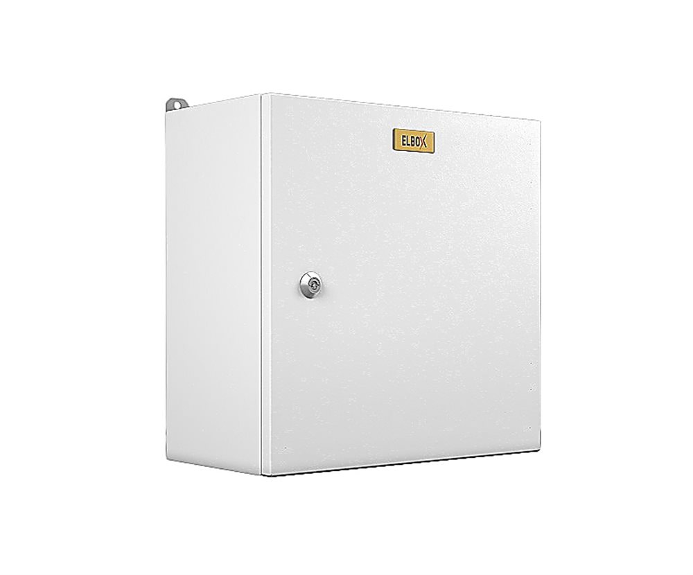 Изображения товара EMW-500.500.250-1-IP66 - Электротехнический распределительный шкаф IP66 навесной (В500 × Ш500 × Г250) EMW c одной дверью