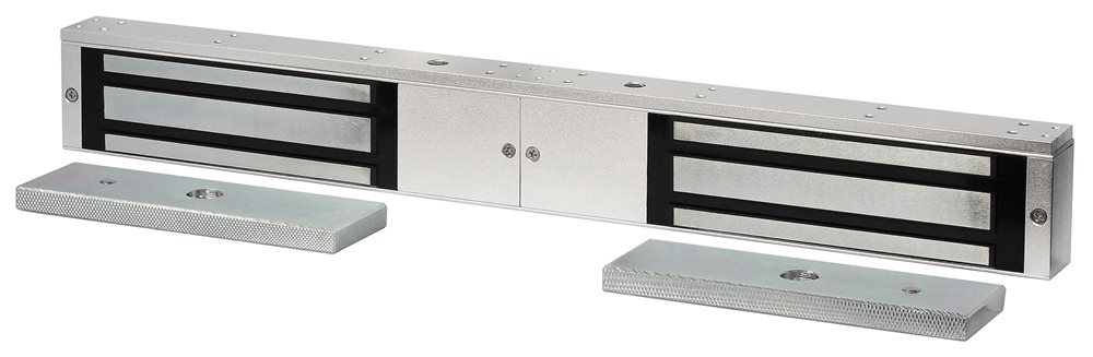 Изображения товара ST-EL350MLD - Электромагнитный замок сдвоенный, мониторинг, СИД, внутреннее исполнение, 12 VDC / 1 А или 24VDC / 500 мА, усилие 2x350 кг.