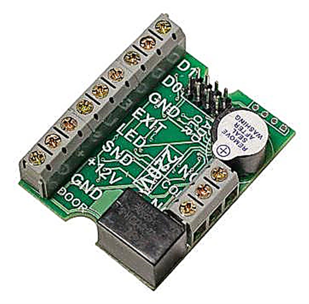 Изображения товара Z-5R Relay Wiegand - Контроллер для ключей DS1996L, без корпуса, 1364 польз.+ ключи блокировки, свет