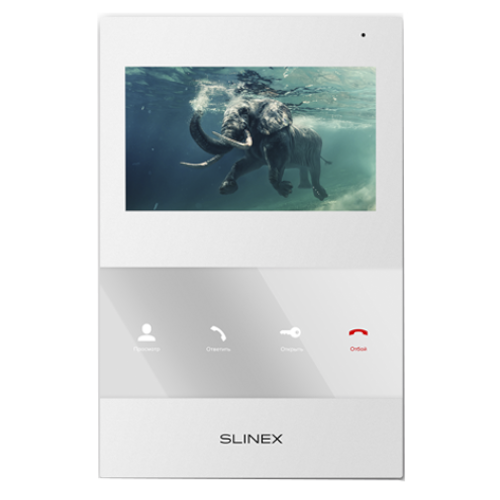 Изображения товара SQ-04M white - Цветной видеодомофон, настенный, 4.3" TFT LCD дисплей 16:9, разрешение экрана 480х272