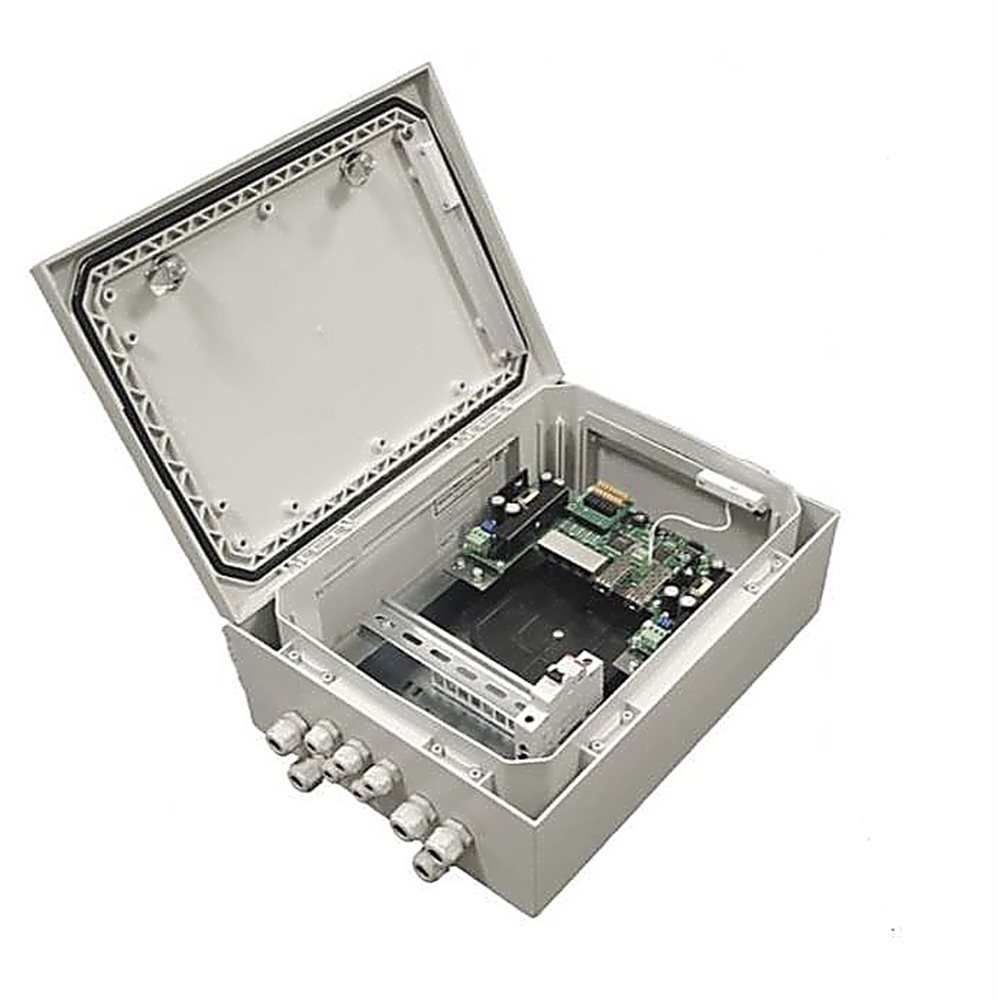 Изображения товара PSW-2G4F-Box - Уличный гигабитный управляемый 4 портовый PoE-коммутатор TFortis; 802.3af; 2х1000Base-X SFP, 4х10/100Base-Tx RJ-45 с РоЕ по 15.4 Вт; Суммарная мощность РоЕ 50 Вт