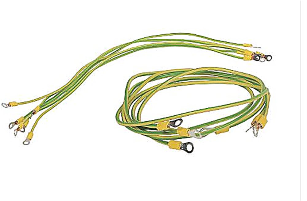 Изображения товара ER12-6568 - ITK Комплект проводов заземления (50cм - 6шт; 80cм - 3шт)