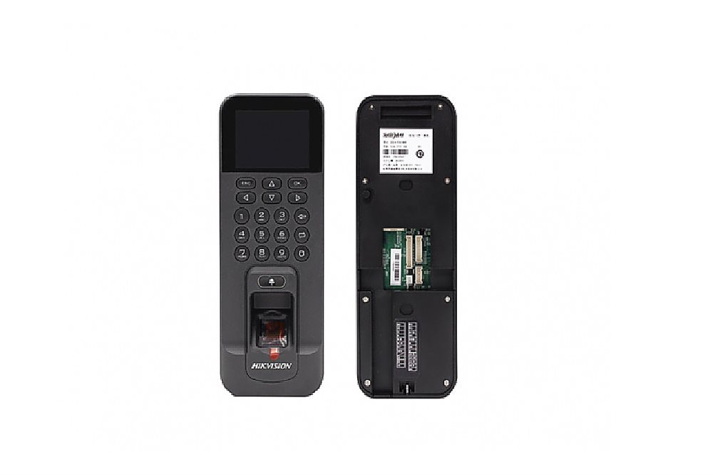 Изображения товара DS-K1T804BMF Hikvision - Терминал доступа со встроенными считывателями Mifare карт и отпечатков пальцев