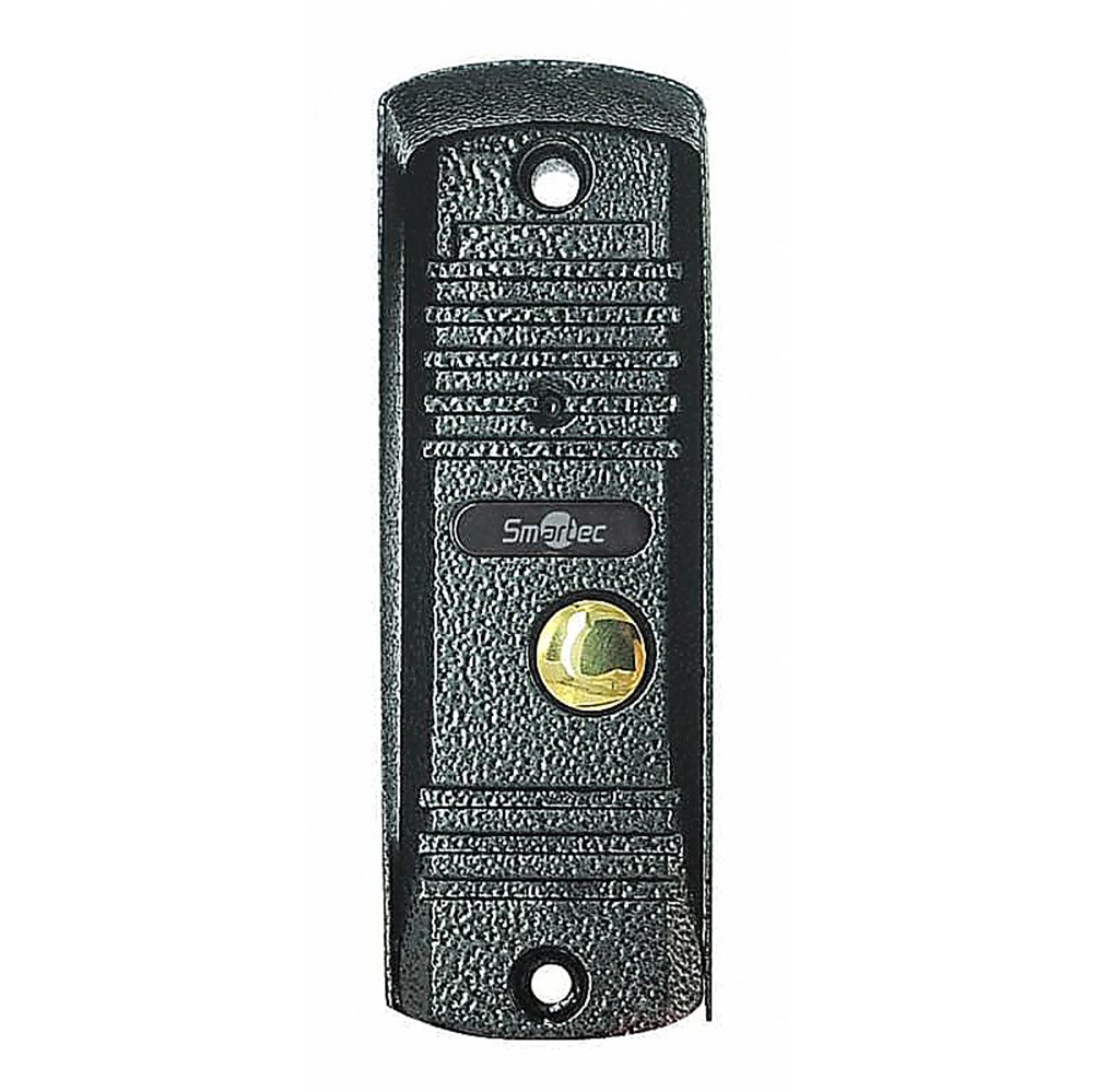 Изображения товара ST-DS104С-GR - Вызывной блок видеодомофона Smartec, 400 ТВЛ, 4-х проводная линия связи, ИК подсветка, серый