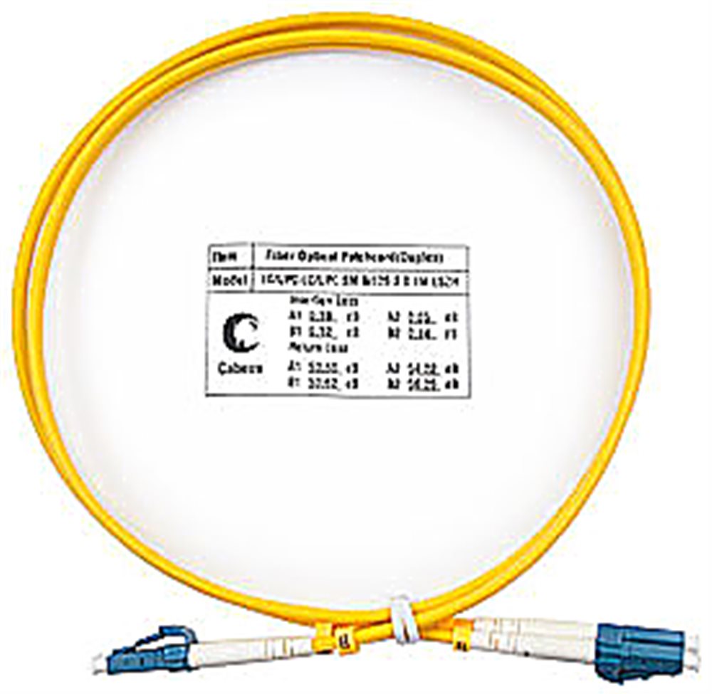 Изображения товара Cabeus FOP(D)-9-LC-LC-1M - Шнур оптический duplex LC-LC 9/125 SM 1м LSZH