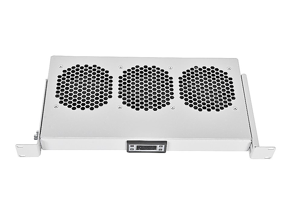 Изображения товара R-FAN-3K-1U - Модуль вентиляторный 19" 1U, 3 вентилятора, регул