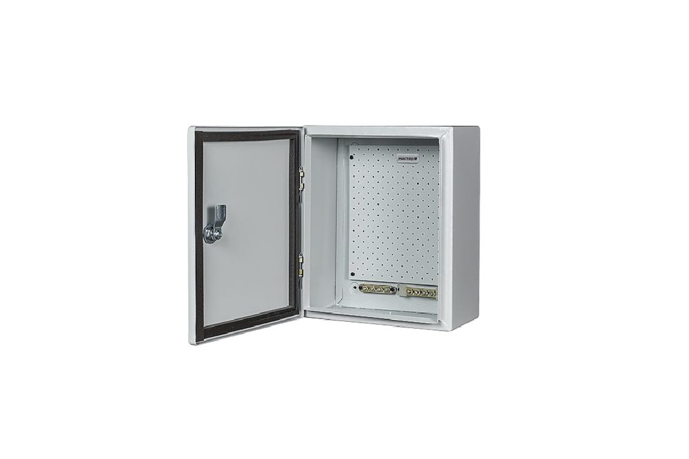 Изображения товара Монтажный шкаф Мастер 2У IP 54; Габариты (внешние): 290х390х190 (ШхВхГ)