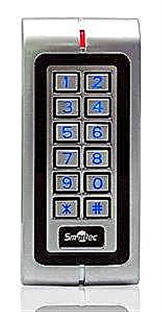 Изображения товара ST-SC040EK - Автономный контроллер Smartec со встроенными считывателем EM и и клавиатурой, Wiegand-вход/выход, память на 2500 пользователей, дальность 3 - 6 см, 125 кГц