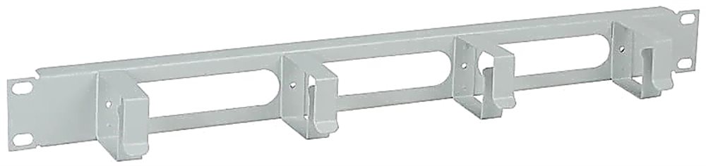 Изображения товара CO35-1M4RM - ITK Кабельный органайзер 19" 1U 4 кольца серый