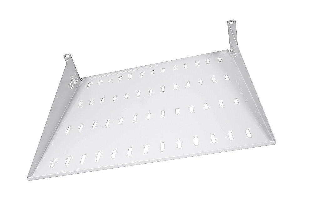 Изображения товара МС-40 - Полка перфорированная консольная 2U, глубина 400 мм ЦМО