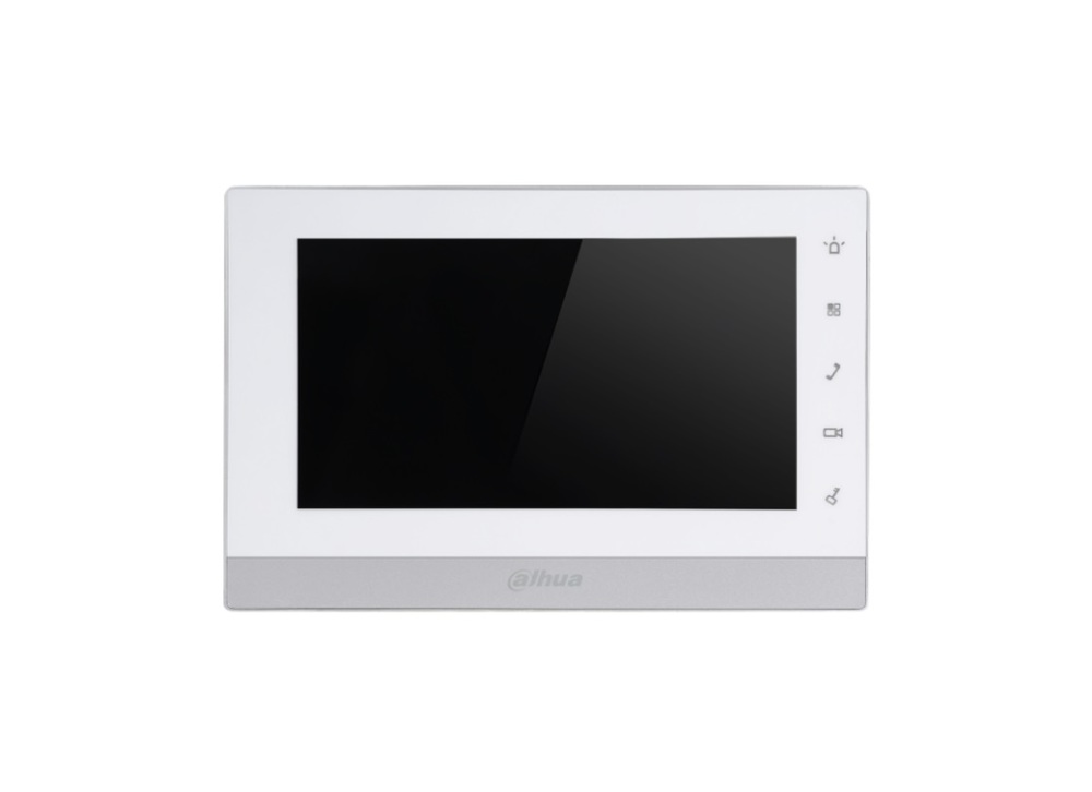 Изображения товара DHI-VTH1550CH-S2 - Монитор видеодомофона IP 7 дюймовый, белый.