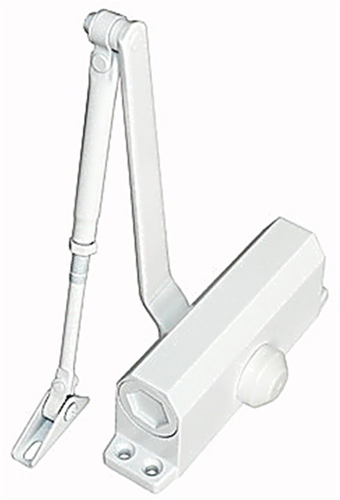 Изображения товара ST-DC003-WT - Доводчик двери c тягой EN 3, 40 - 65 кг, 950 мм, 2-х скор., WT - белый