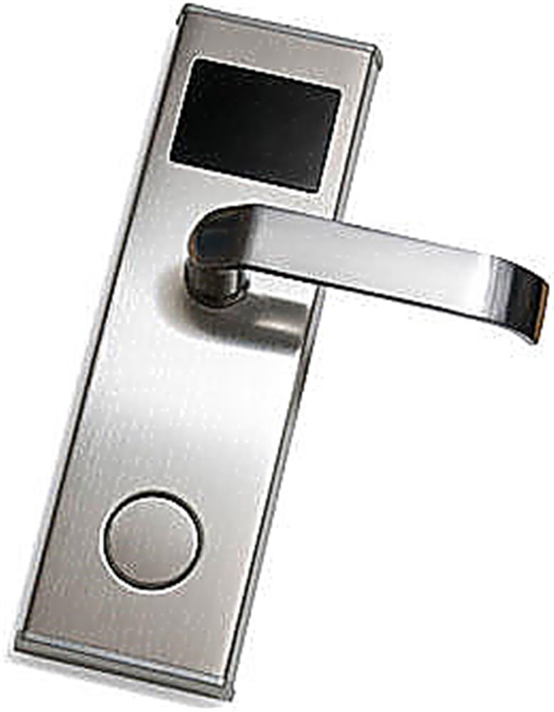 Изображения товара Z-7 EHT серебро - Электронный/умный замок IronLogic на дверь с питанием от батареек