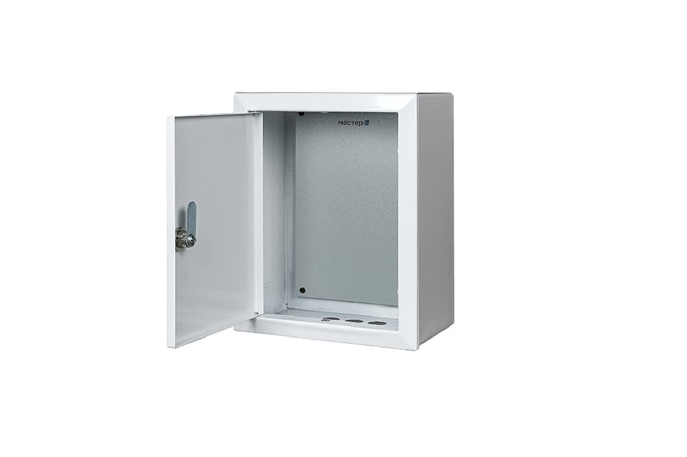 Изображения товара Монтажный шкаф Мастер 2 (Степень защиты IP 31); Габариты (внешние): 280х330х140 (ШхВхГ)