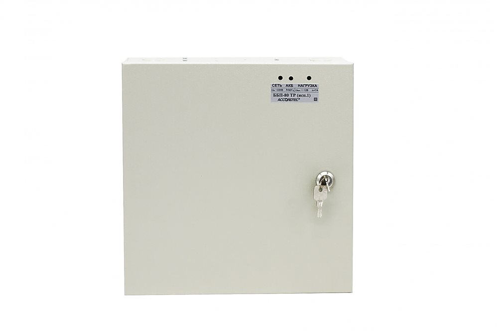 Изображения товара ББП-80 ТР исп.1 - Блок бесперебойного питания AccordTec в корпусе под АКБ 17/18 Ач