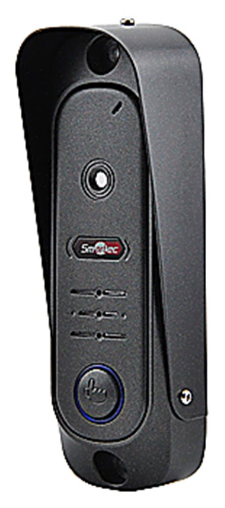 Изображения товара ST-DS206C-BK - Вызывной блок видеодомофона Smartec, 600 ТВЛ, 4-х проводная линия связи, ИК подсветка, черный