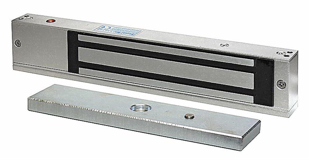 Изображения товара ST-EL250ML - Электромагнитный замок Smartec, мониторинг, СИД, внутреннее исполнение, 12 VDC / 500мА или 24VDC / 250мА, усилие 250 кг.