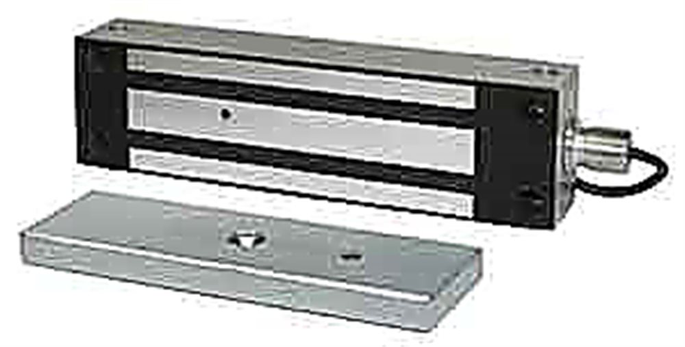 Изображения товара ST-EL500MW - Электромагнитный замок Smartec, мониторинг, СИД, уличное исполнение, нержавеющая сталь, 12 VDC / 500мА или 24VDC / 250мА, усилие 500 кг.