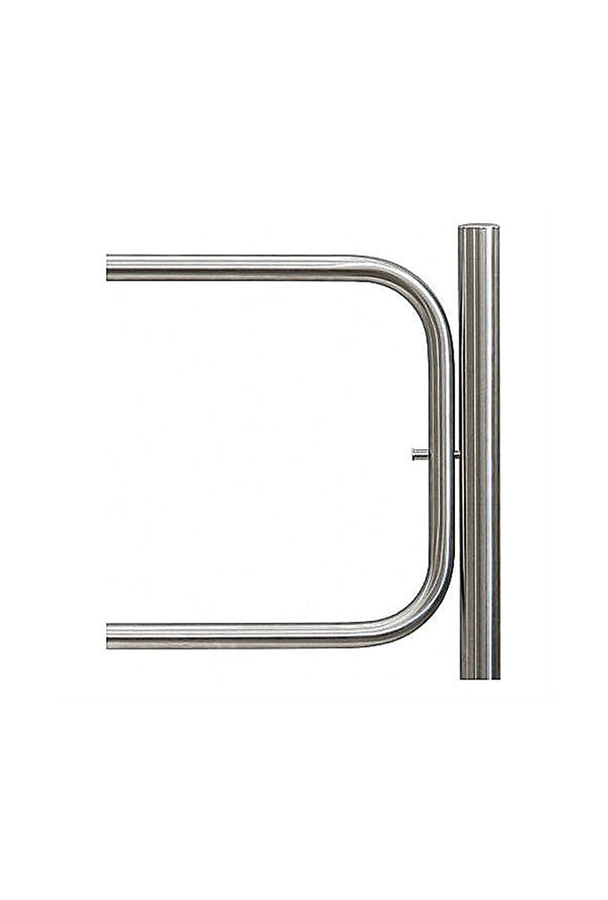 Изображения товара PERCo-BH02 2-14 - Стойка с отверстием под стопорный механизм поворотной секции