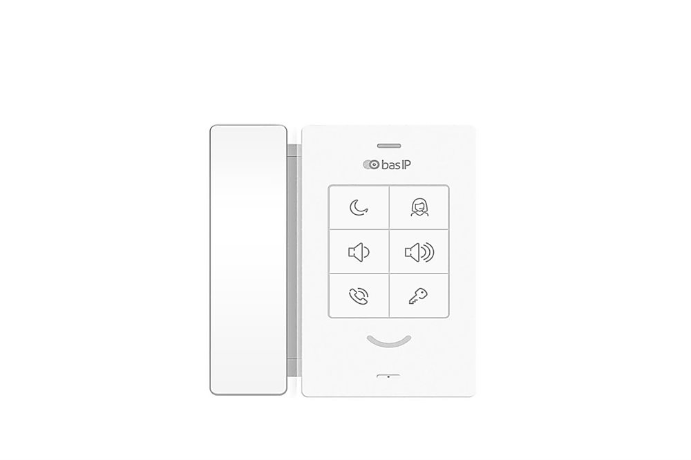 Изображения товара BAS-IP SP-SP WHITE - Аудиотрубка, подключается к SP-03 для ведения конфиденциального разговора.