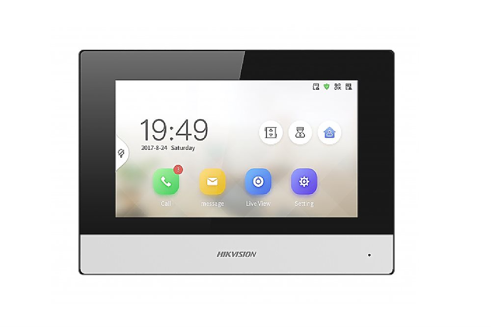 Изображения товара DS-KH6320-WTDE1 - 7“ гибридный сенсорный IP видеодомофон с Wi-Fi Hikvision
